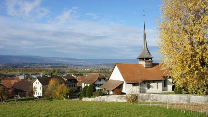 Kirche Bargen  (Foto: Albrecht Mattner)