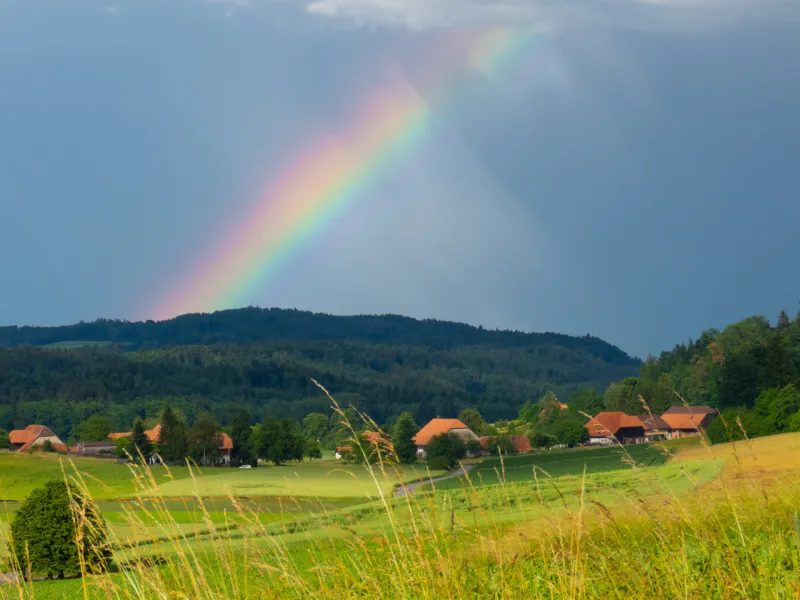 Regenbogen der Hoffnung (Foto: Ueli von K&auml;nel)