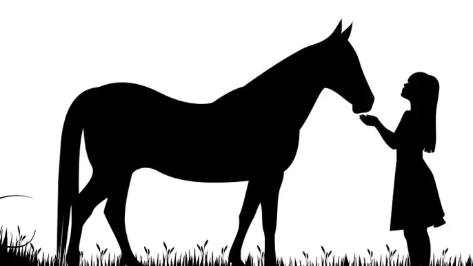 M&auml;dchen und Pferd (Foto: Pixabay)
