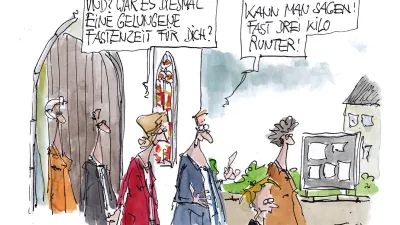 Cartoon (Foto: Gemeindebrief)