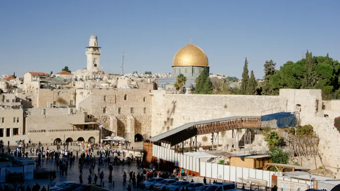 Tempelberg Jerusalem (Foto: unbekannt) Tempelberg Jerusalem (Foto: unbekannt)